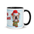 Merry Christmas Mug with Color Inside