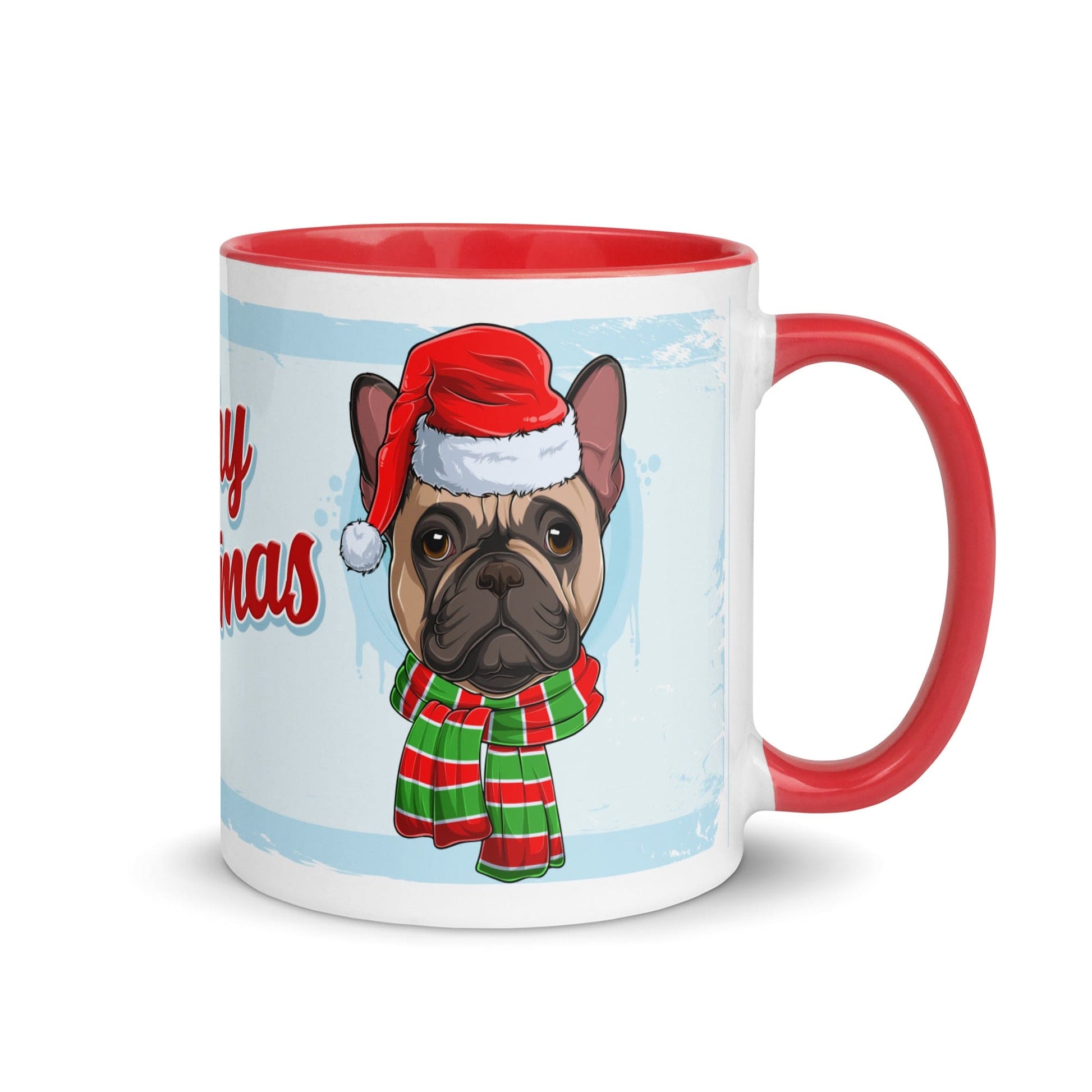 Merry Christmas Mug with Color Inside