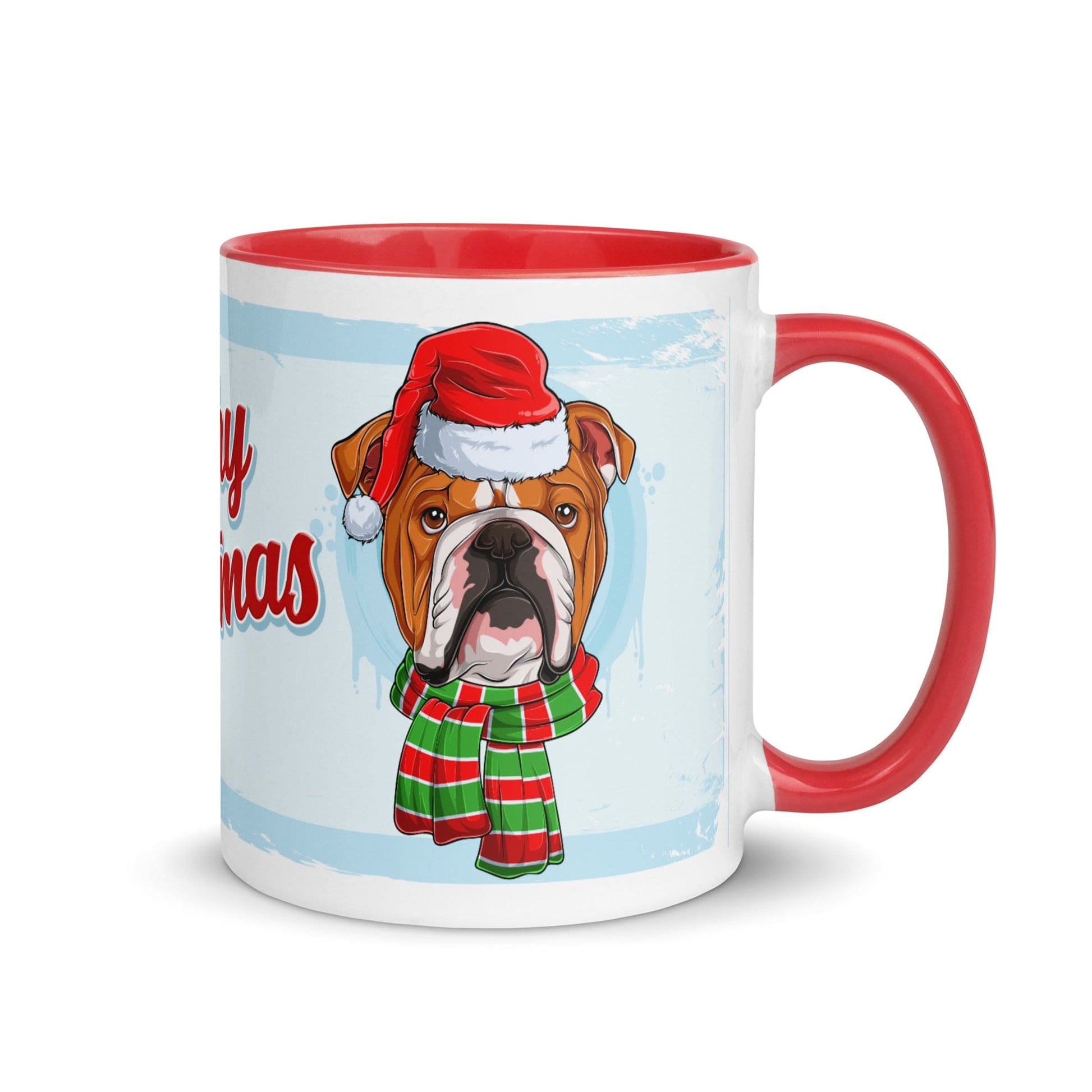 Merry Christmas Mug with Color Inside