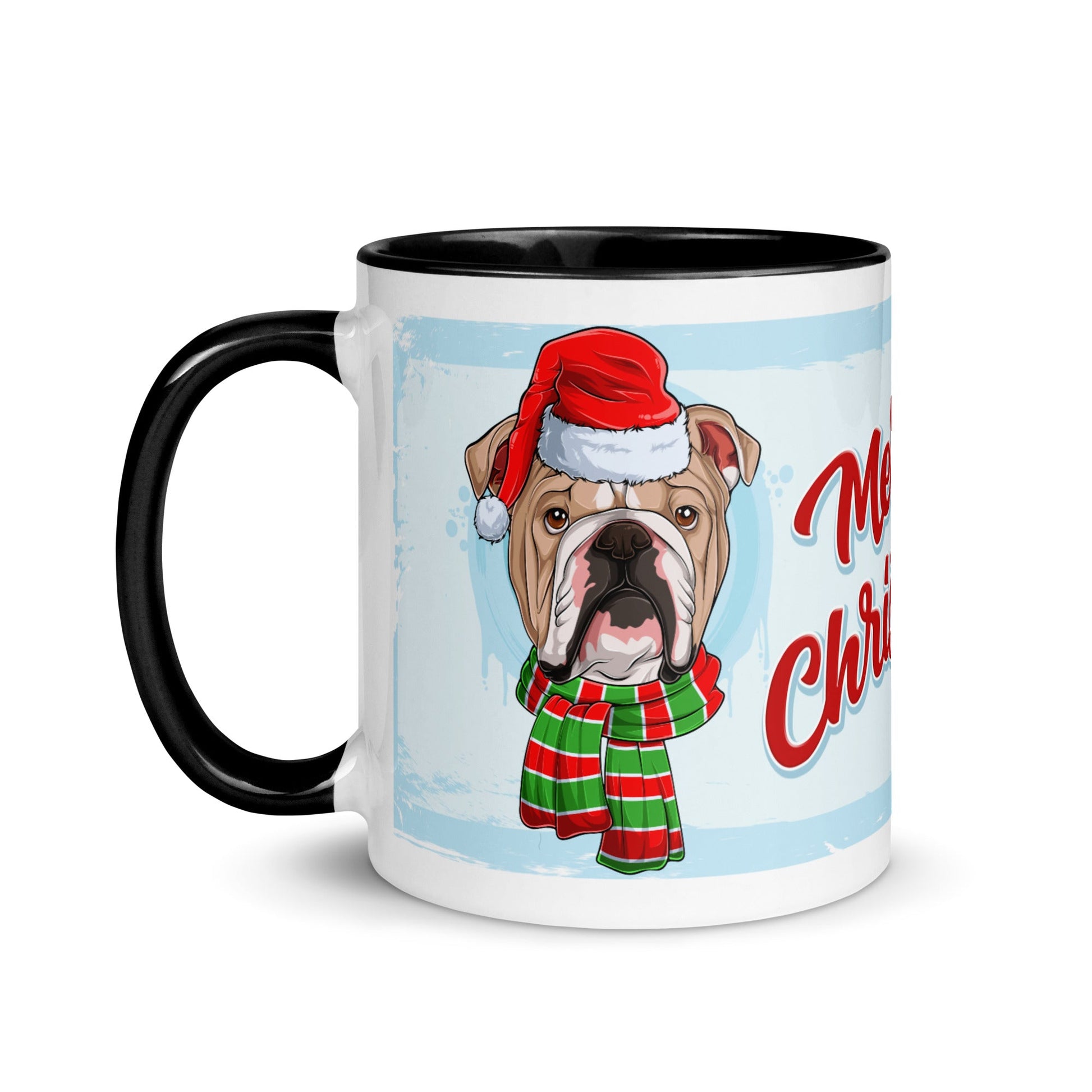 Merry Christmas Mug with Color Inside