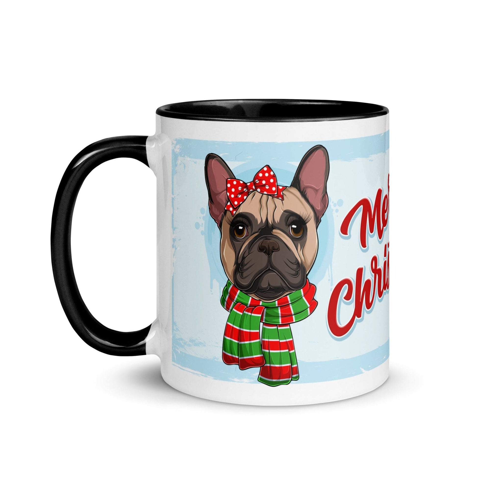 Merry Christmas Mug with Color Inside