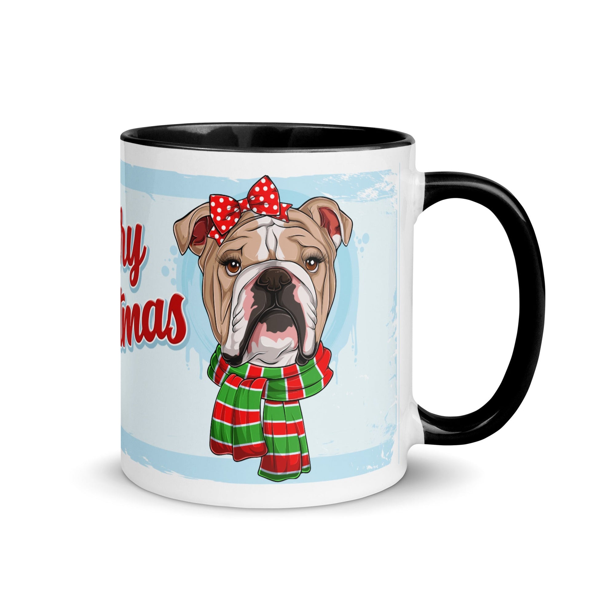 Merry Christmas Mug with Color Inside