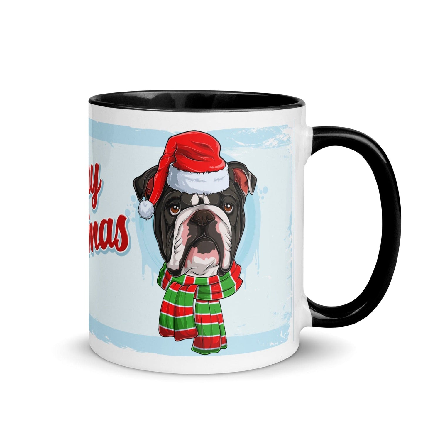 Merry Christmas Mug with Color Inside