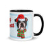 Merry Christmas Mug with Color Inside