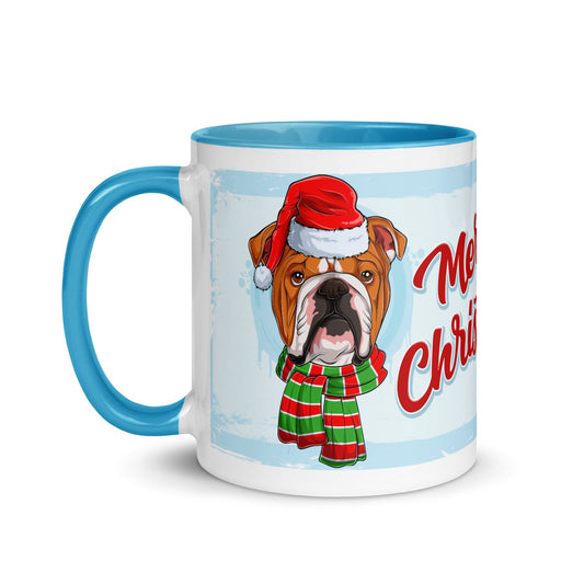 Merry Christmas Mug with Color Inside