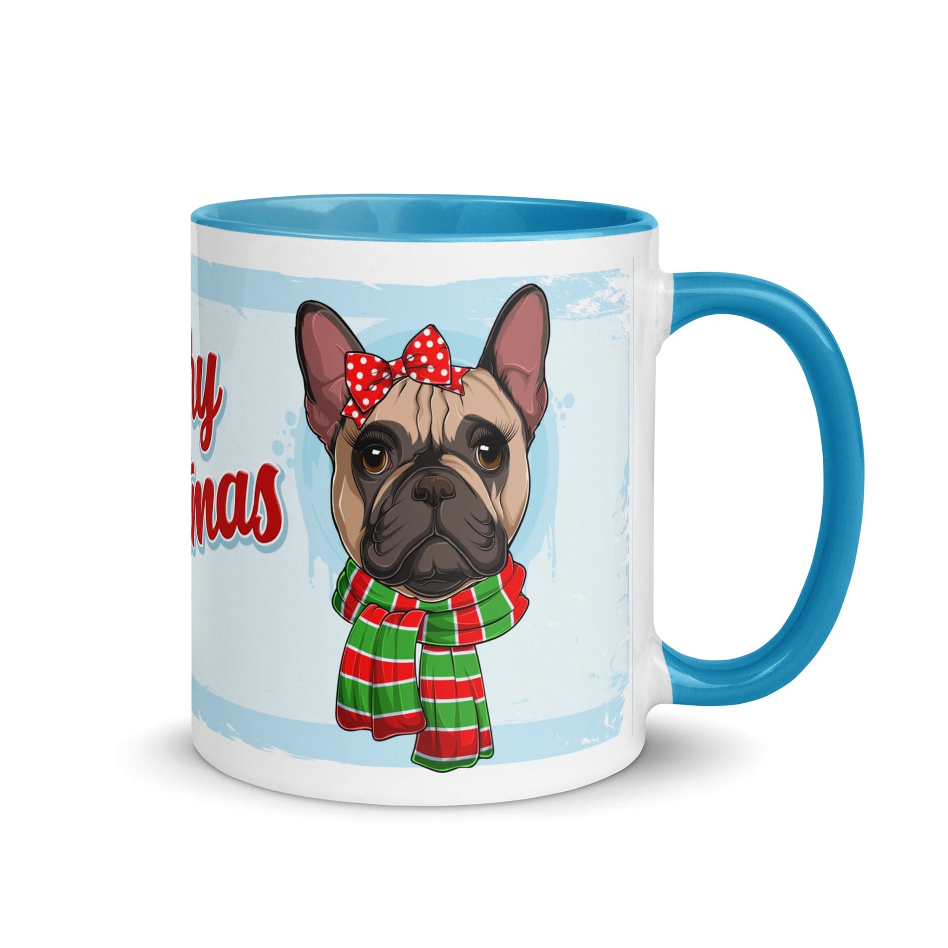 Merry Christmas Mug with Color Inside