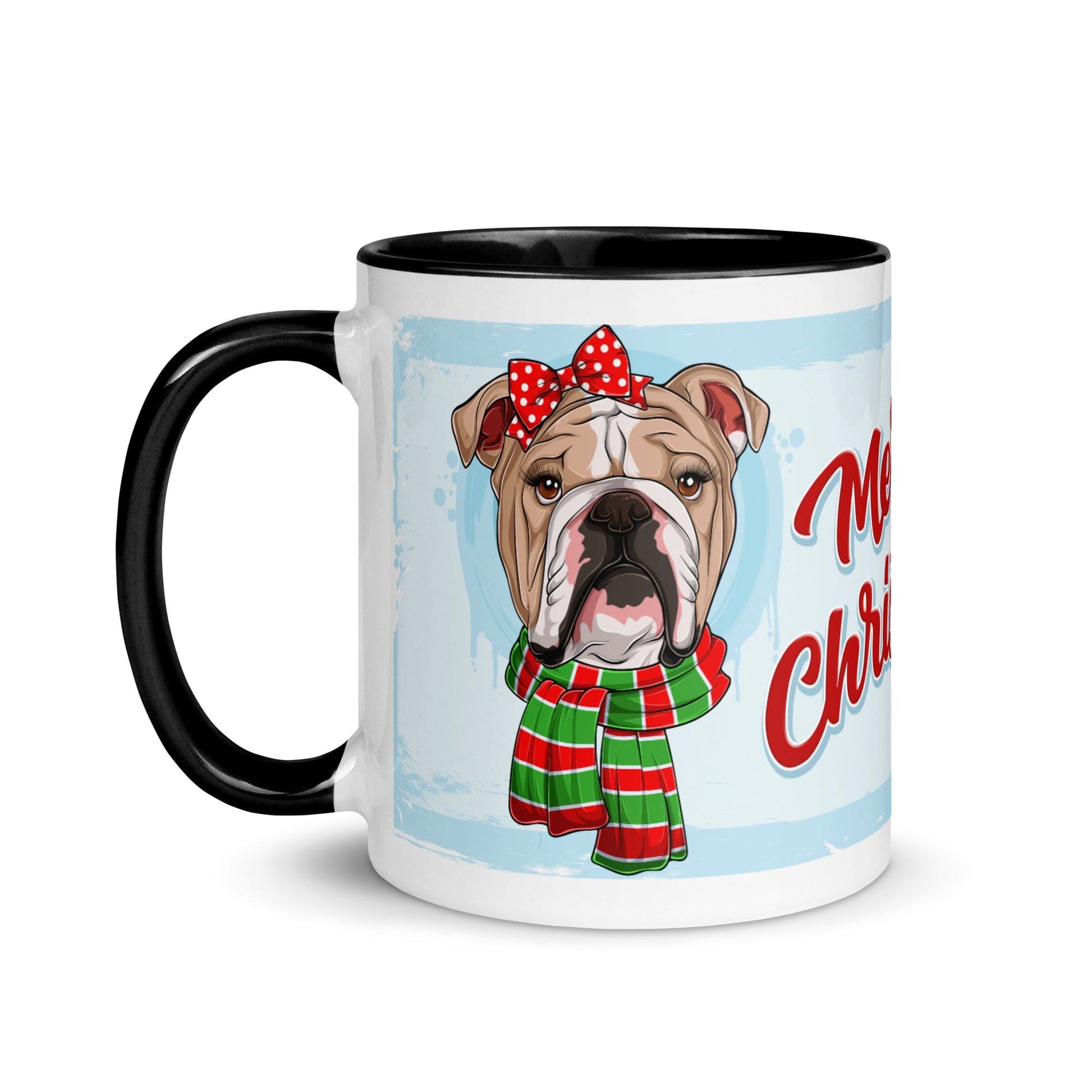 Merry Christmas Mug with Color Inside