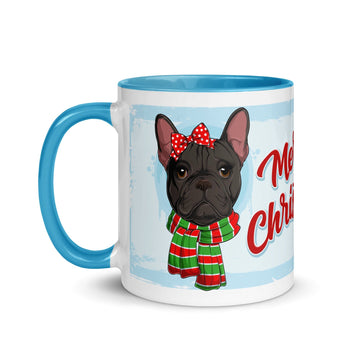 Merry Christmas Mug with Color Inside