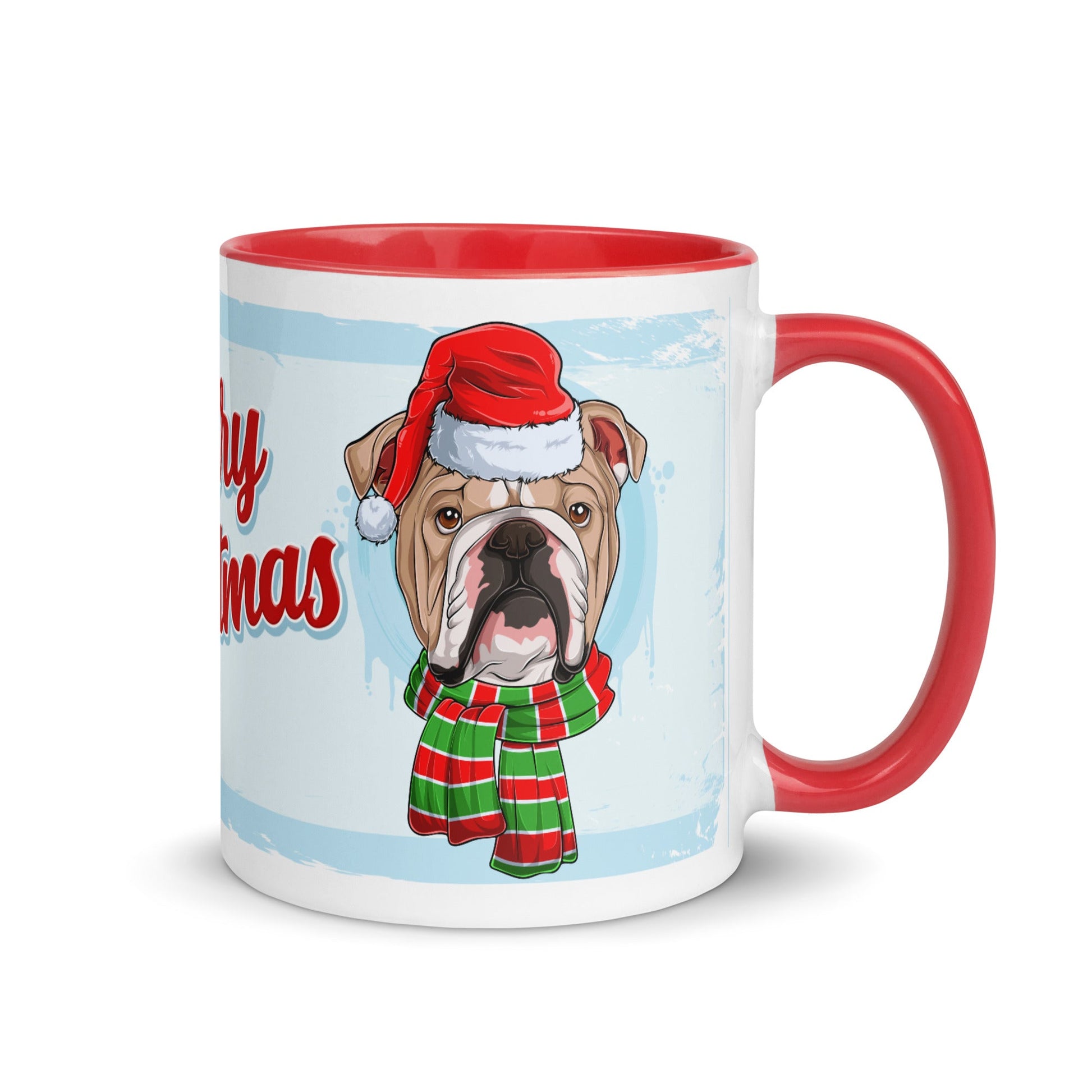 Merry Christmas Mug with Color Inside