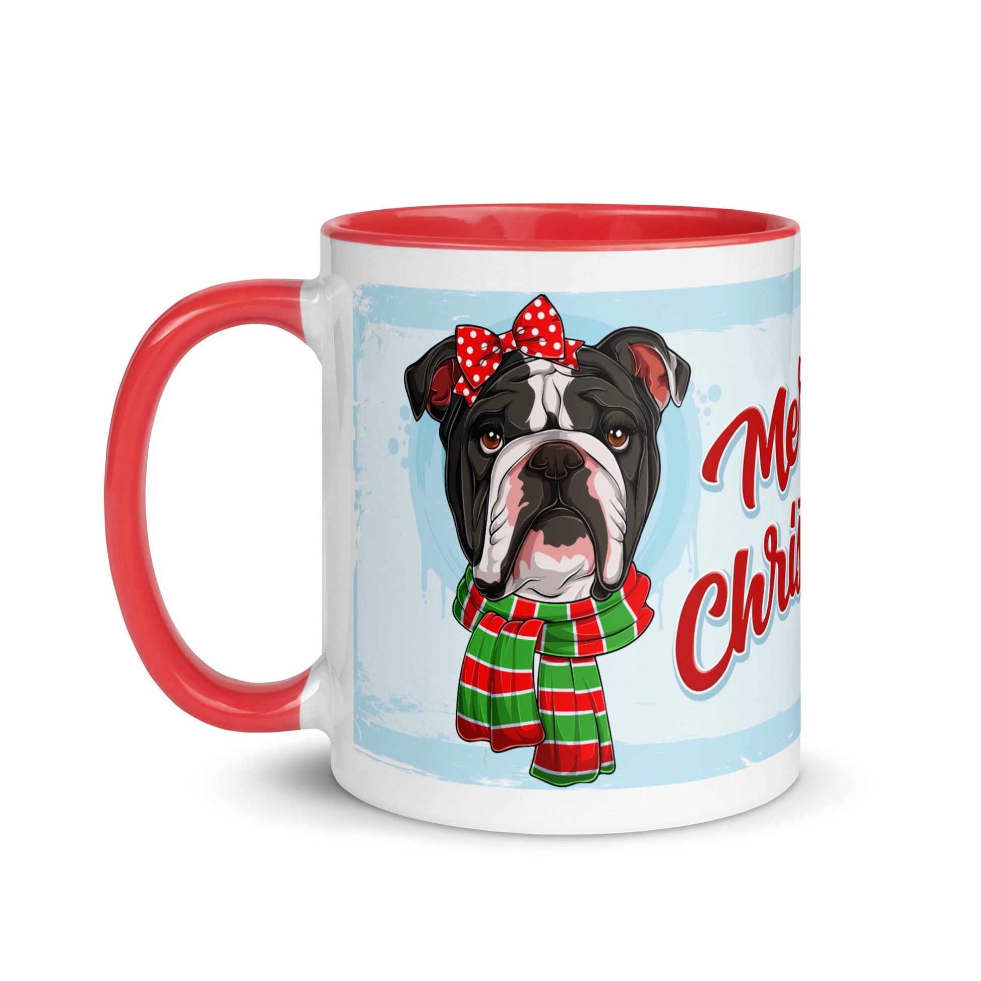 Merry Christmas Mug with Color Inside