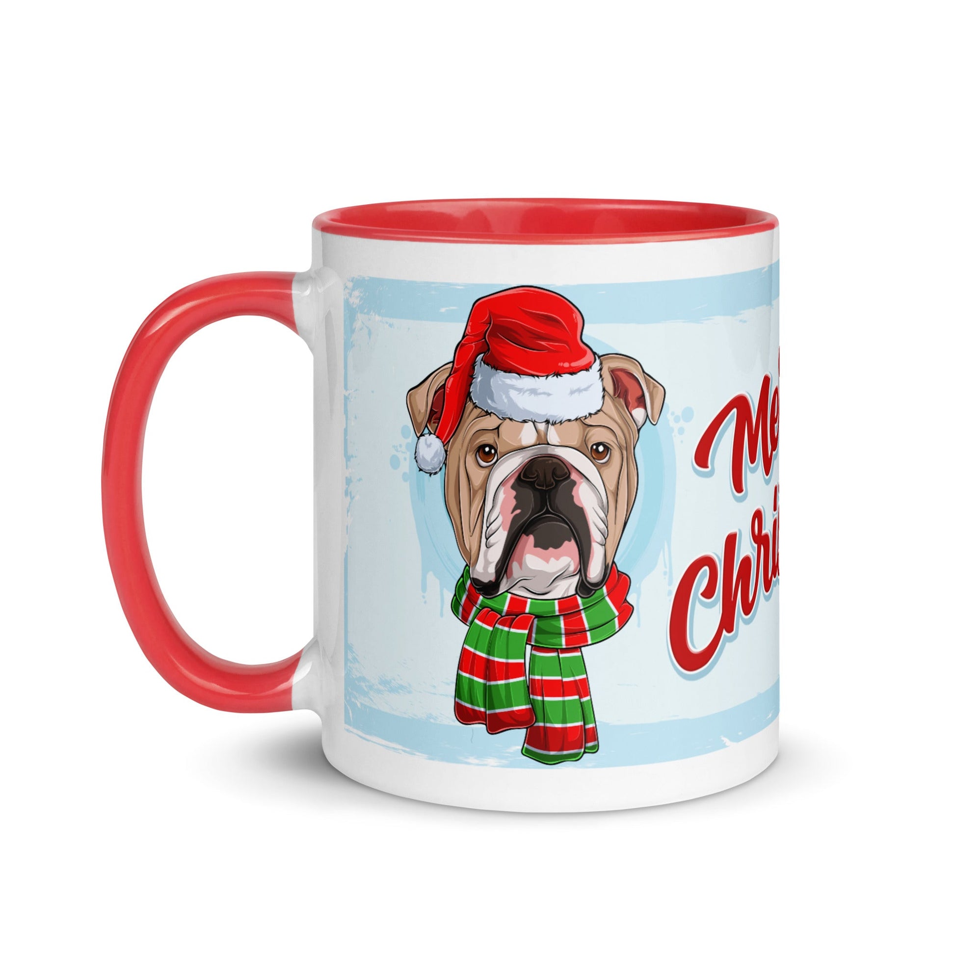 Merry Christmas Mug with Color Inside