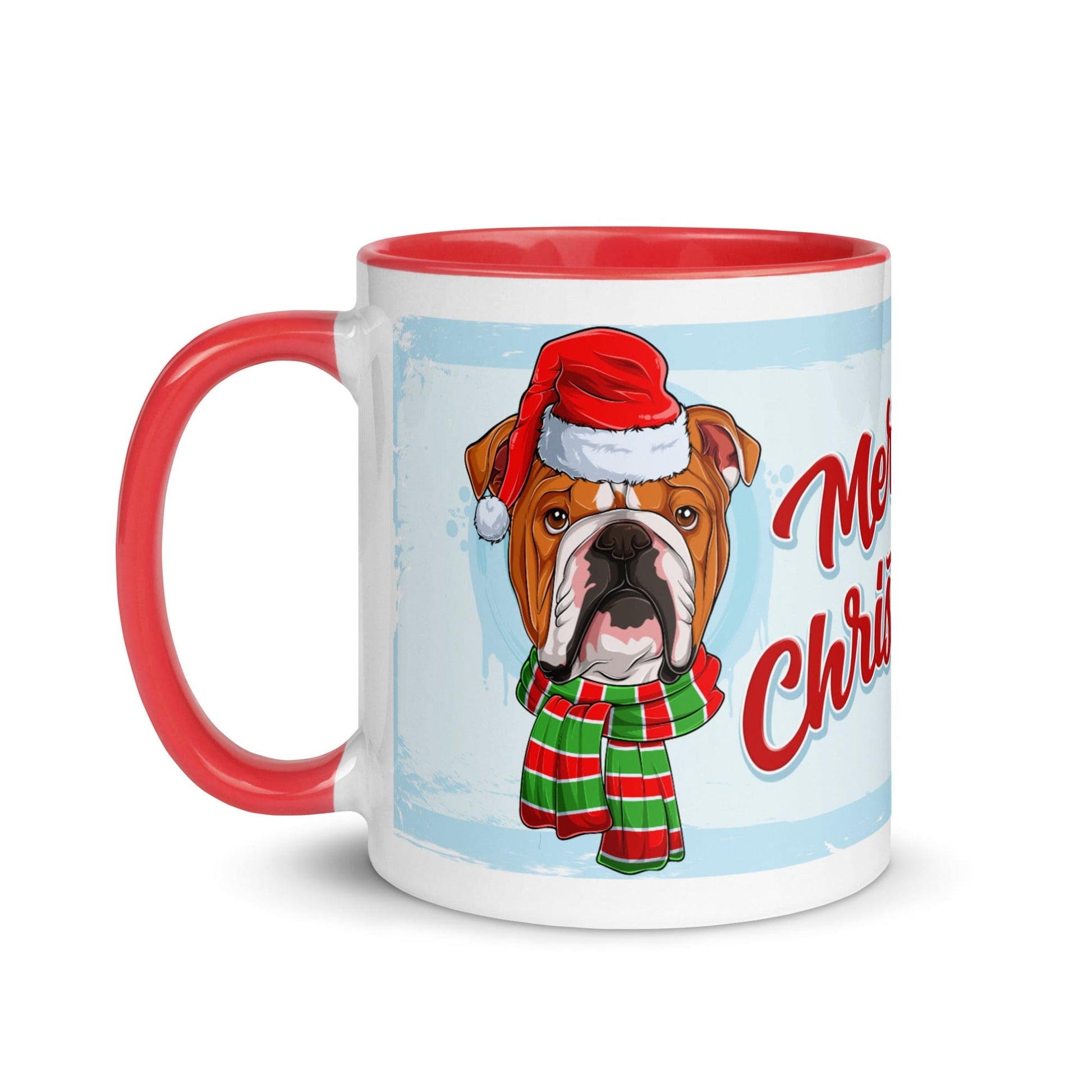 Merry Christmas Mug with Color Inside