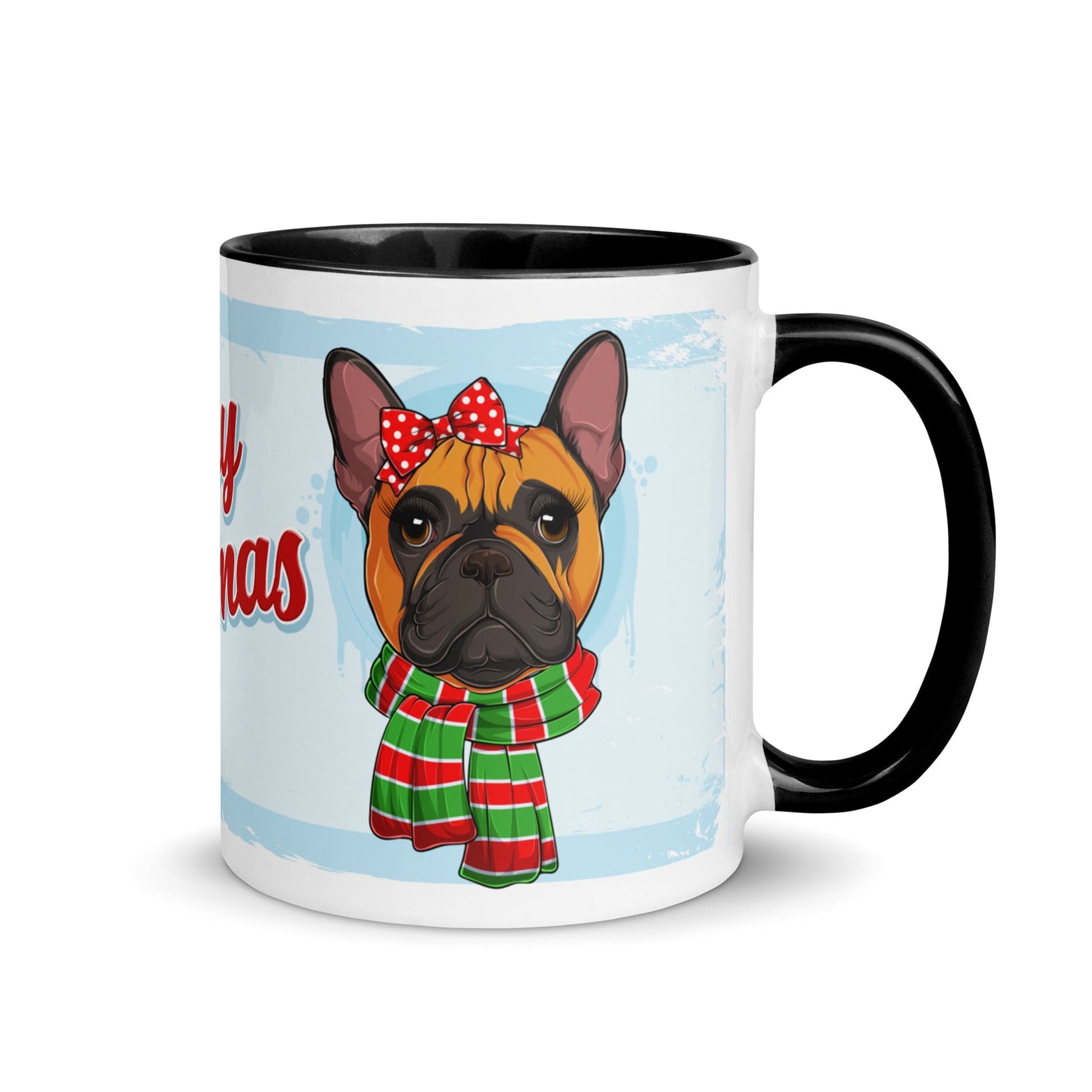 Merry Christmas Mug with Color Inside