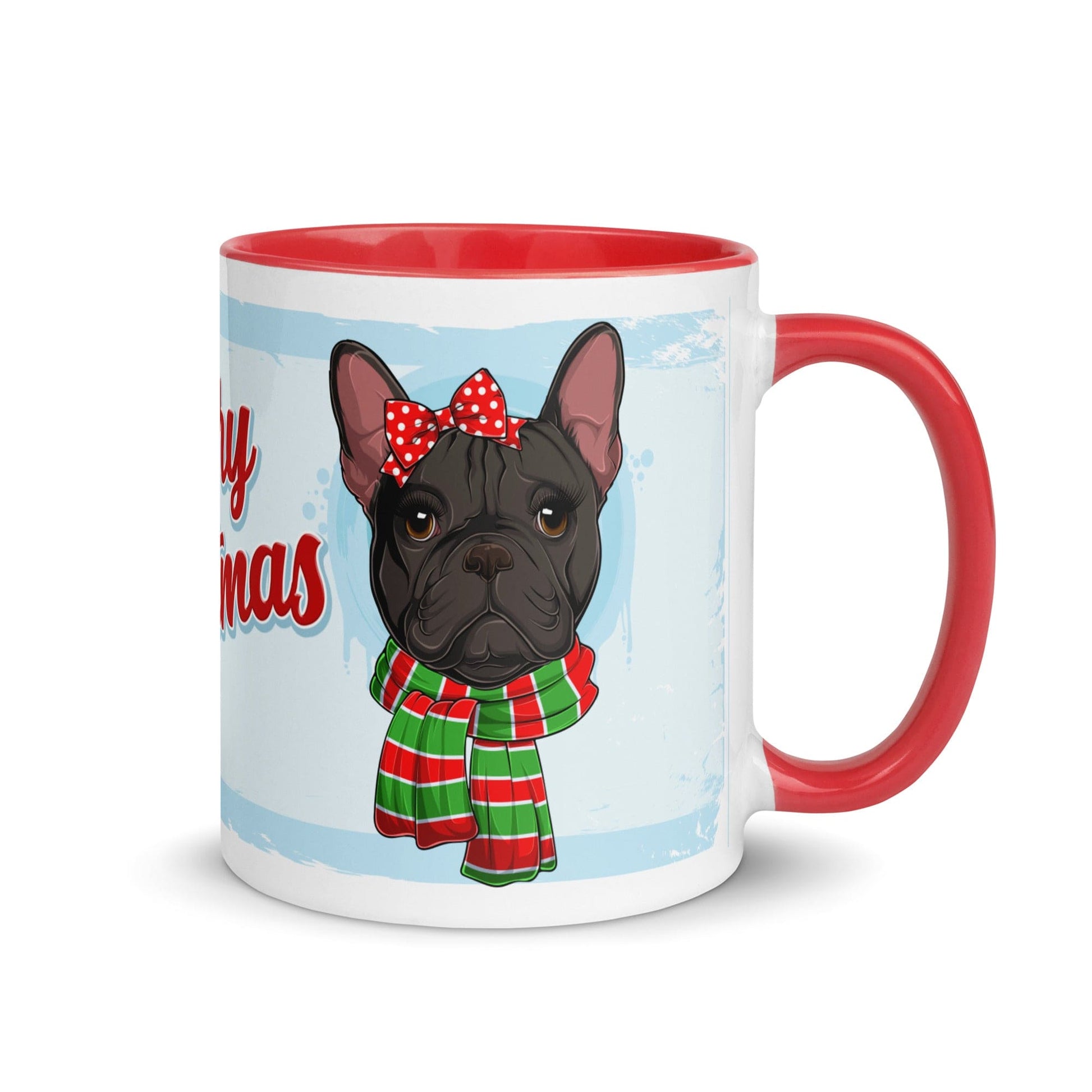 Merry Christmas Mug with Color Inside