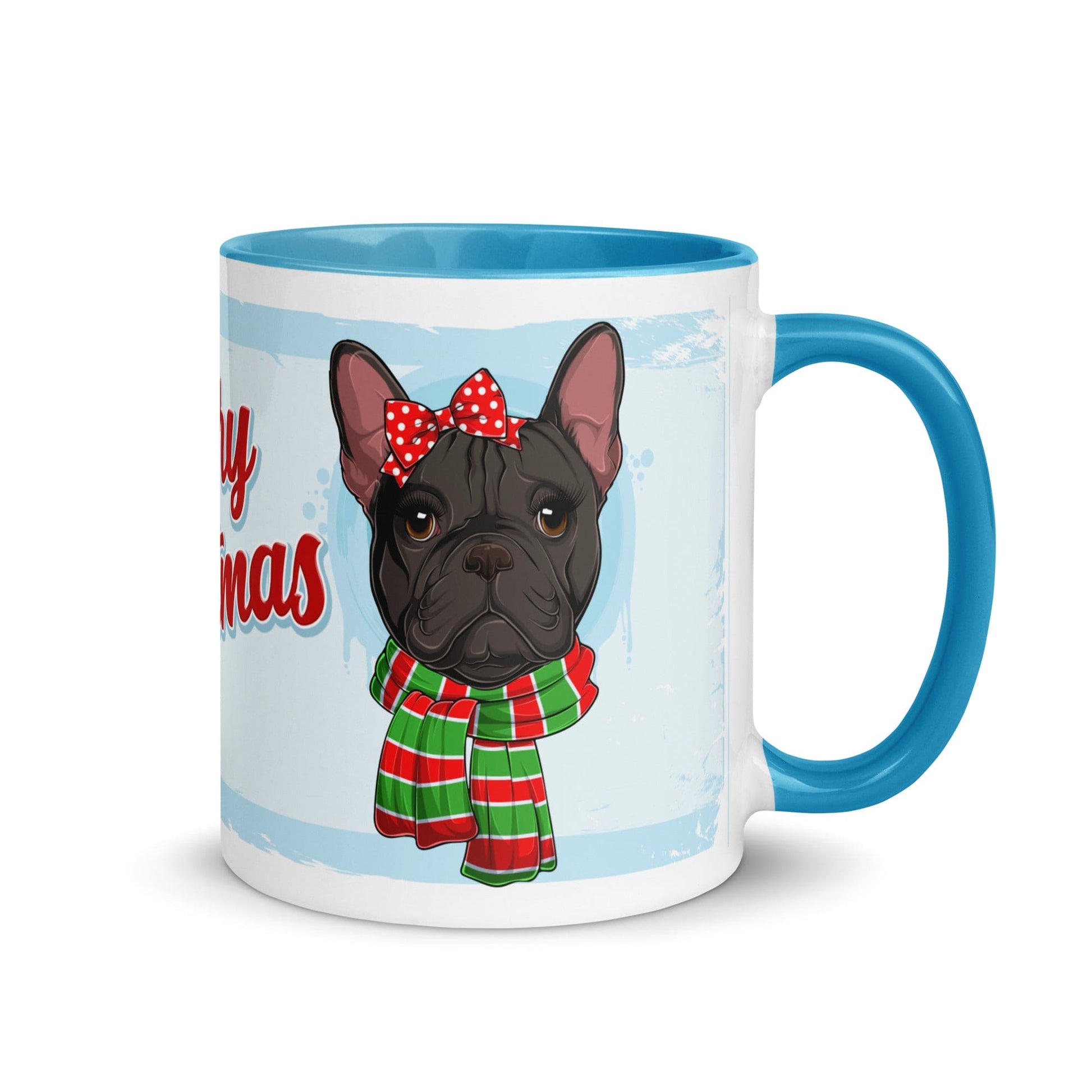 Merry Christmas Mug with Color Inside