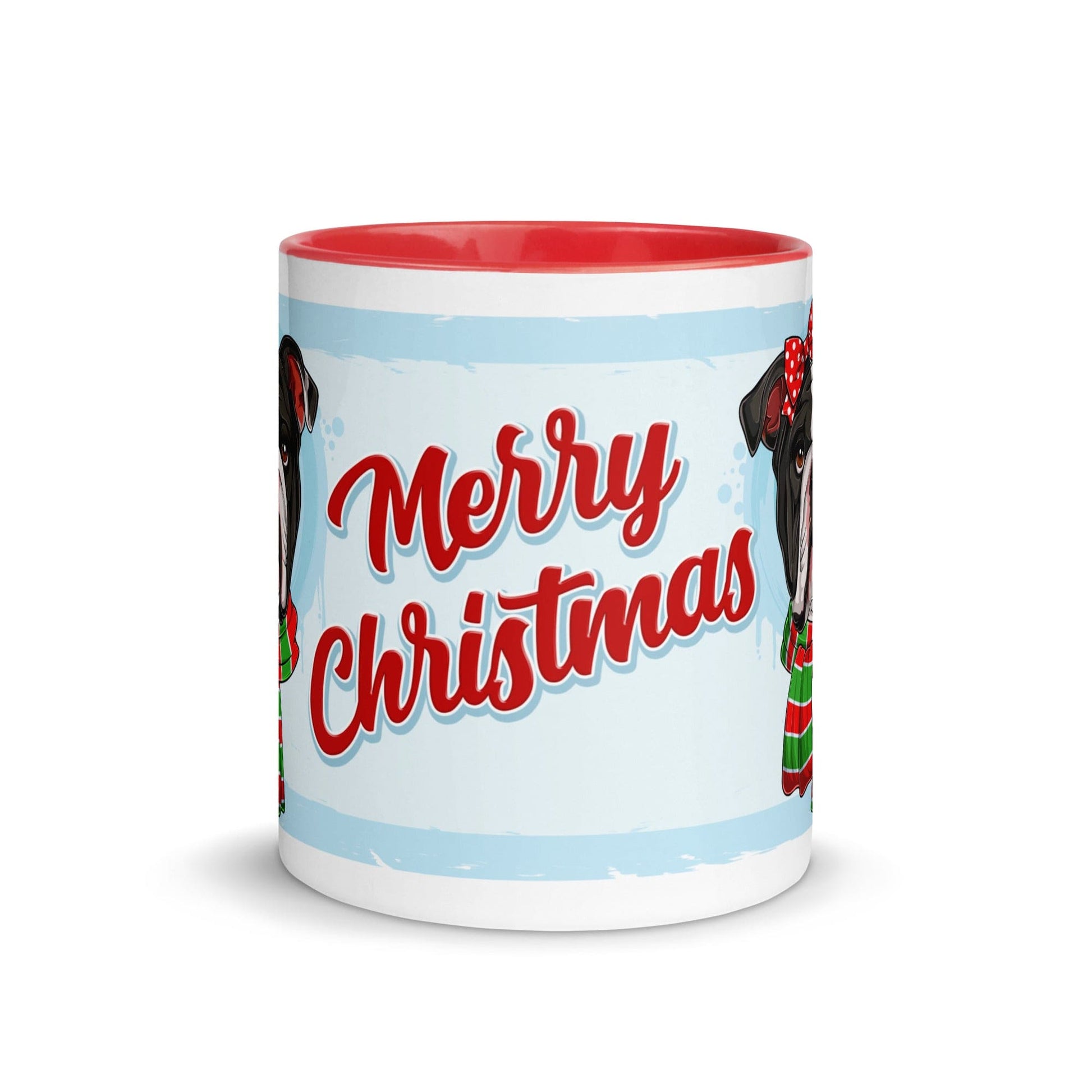 Merry Christmas Mug with Color Inside