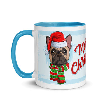 Merry Christmas Mug with Color Inside