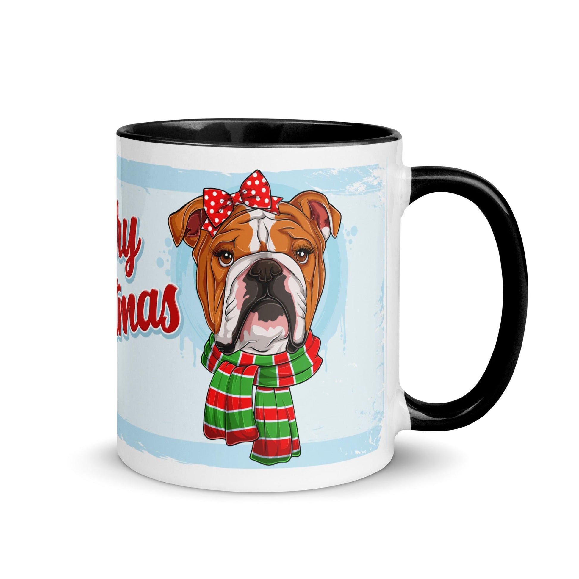 Merry Christmas Mug with Color Inside