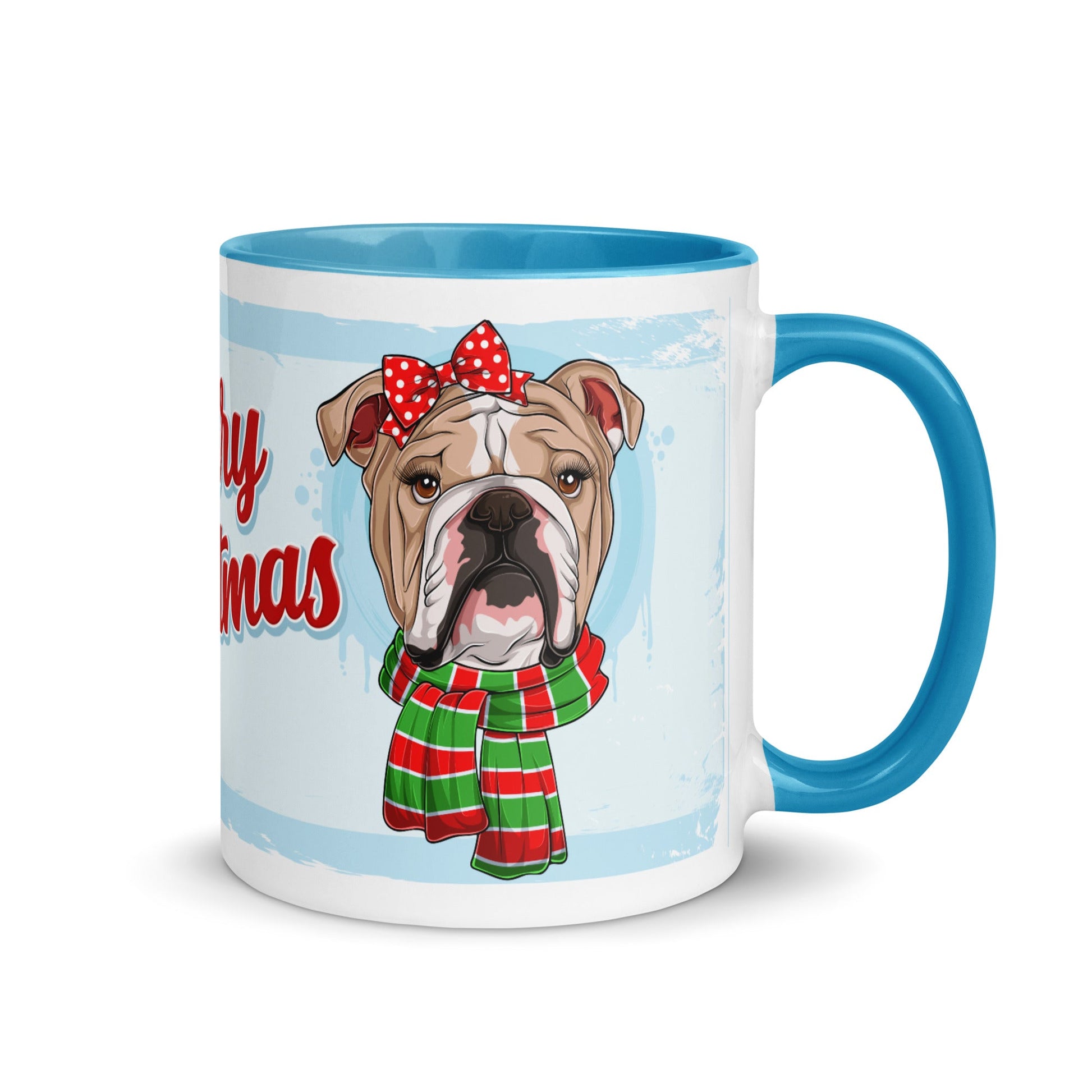 Merry Christmas Mug with Color Inside