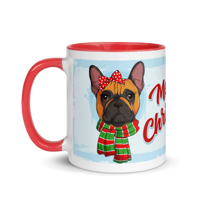 Merry Christmas Mug with Color Inside