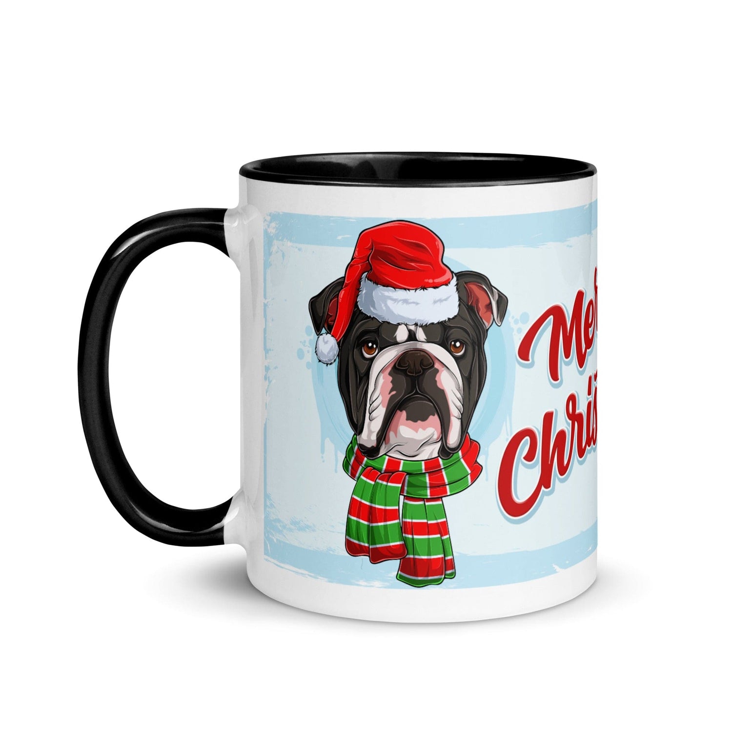 Merry Christmas Mug with Color Inside