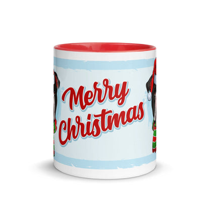 Merry Christmas Mug with Color Inside