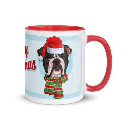 Merry Christmas Mug with Color Inside