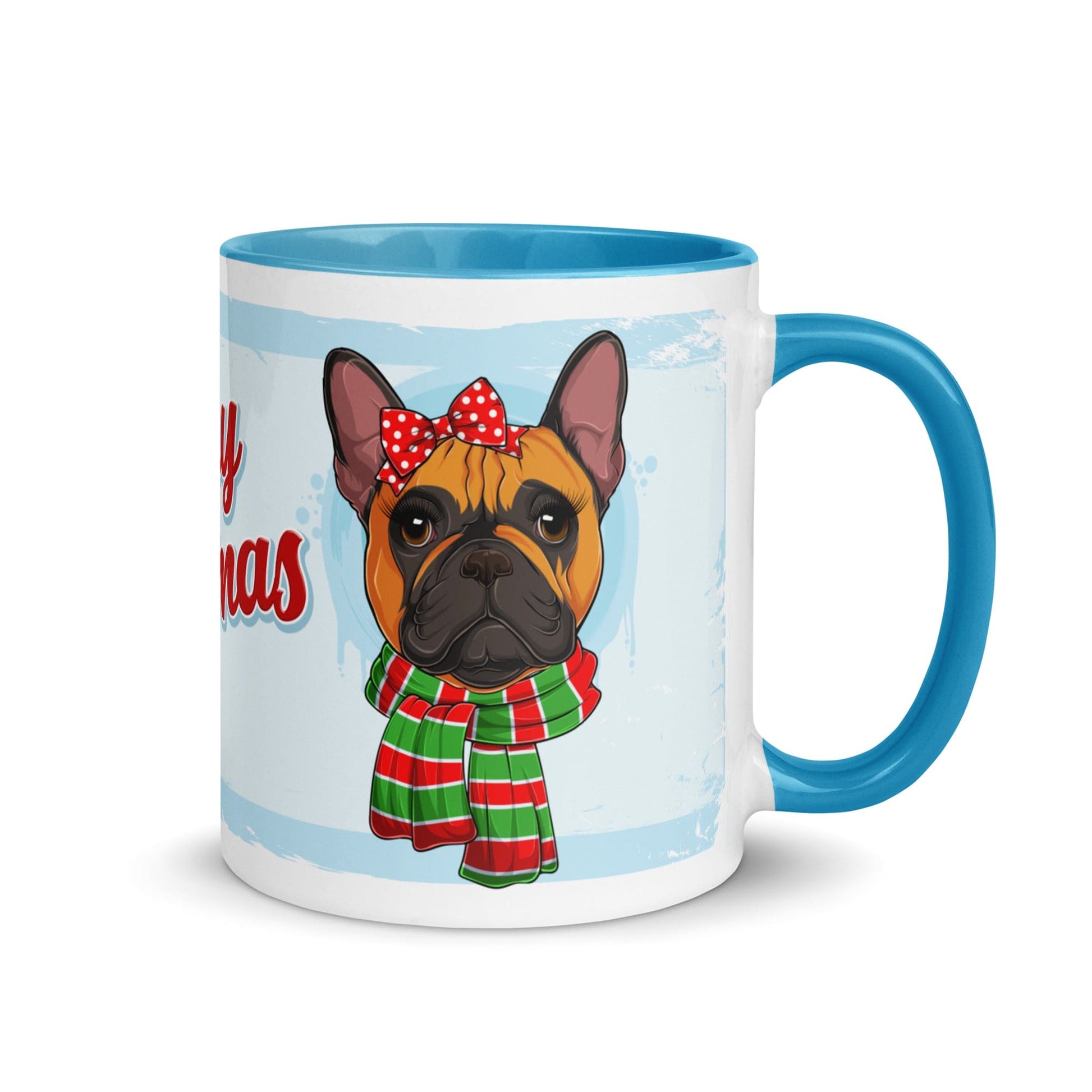 Merry Christmas Mug with Color Inside