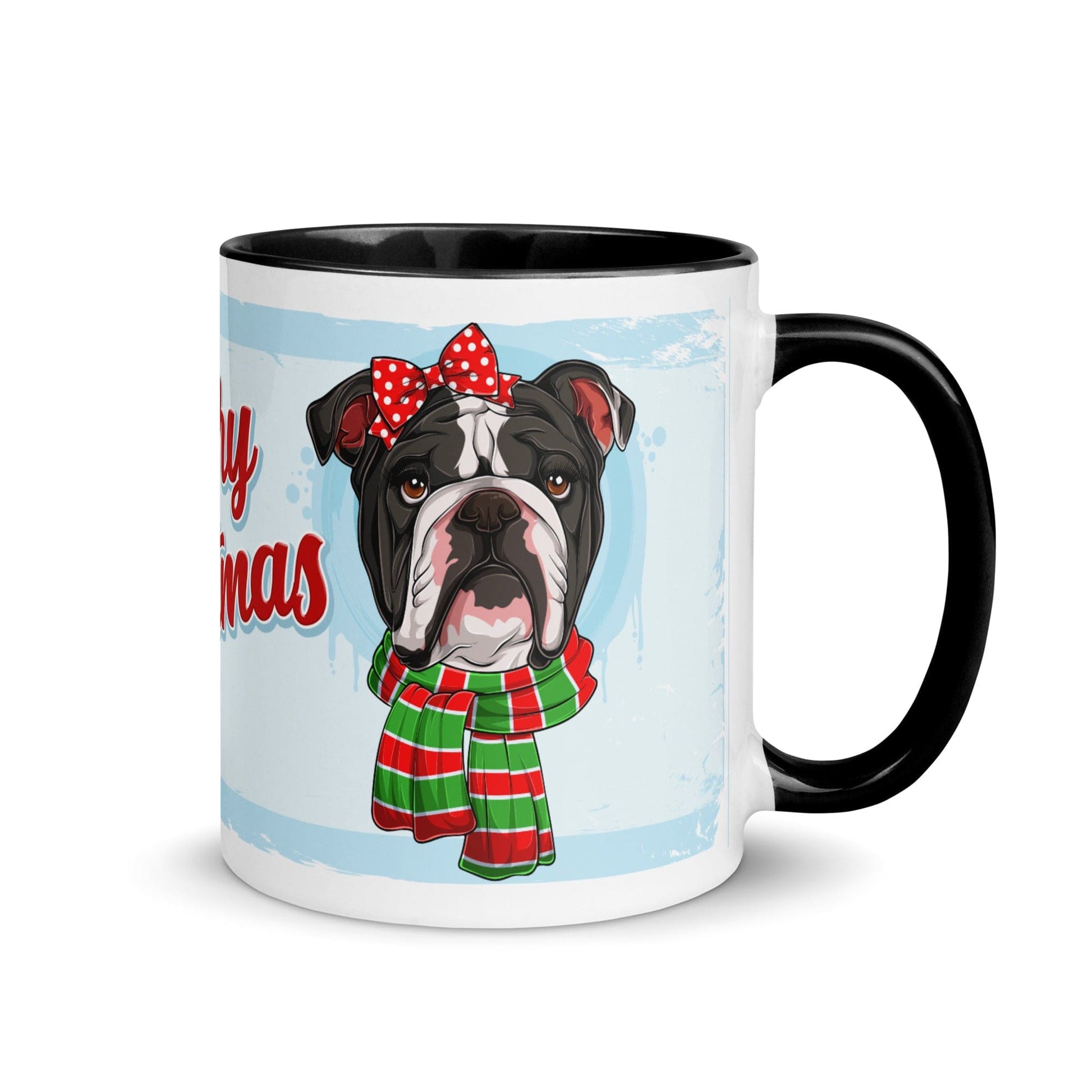 Merry Christmas Mug with Color Inside