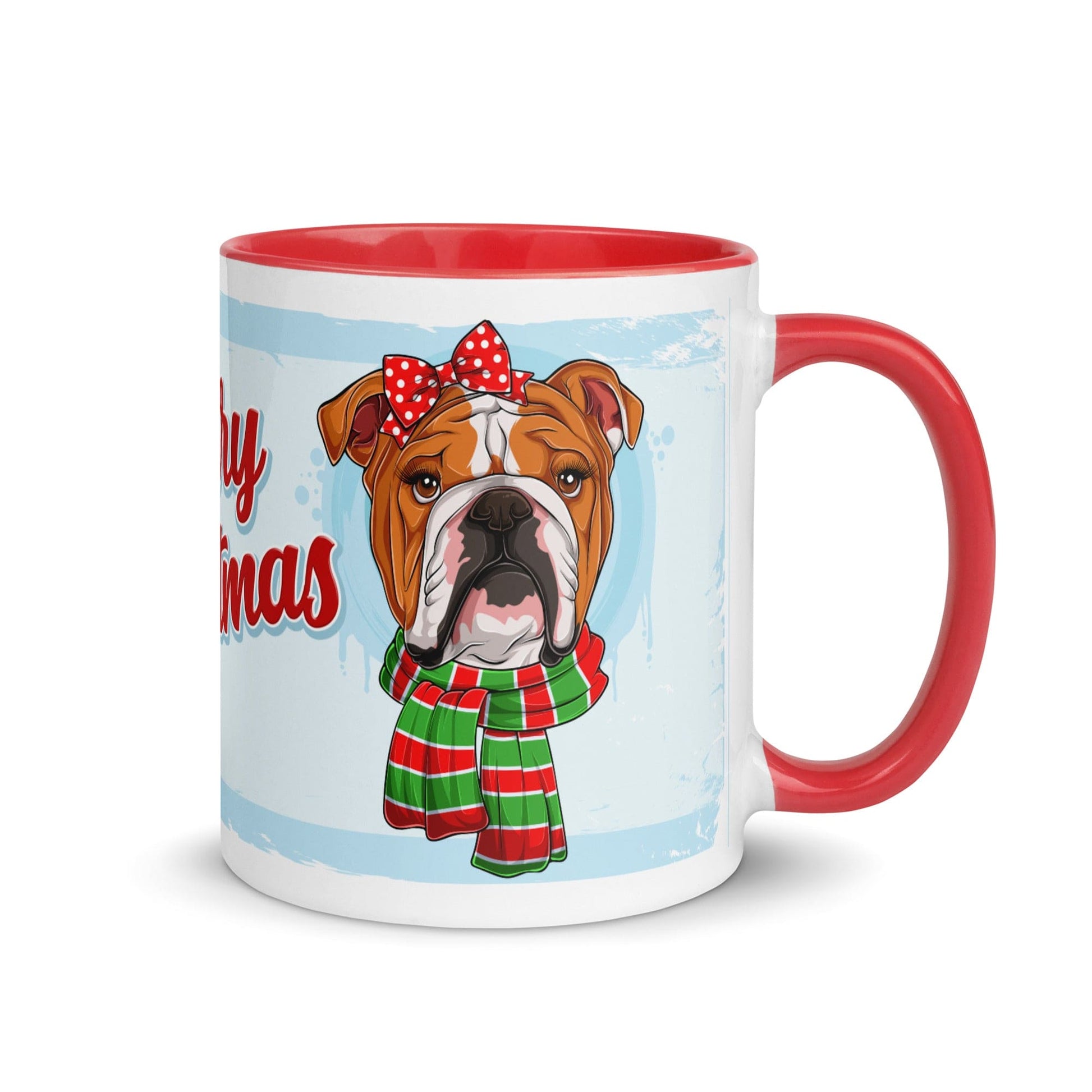 Merry Christmas Mug with Color Inside