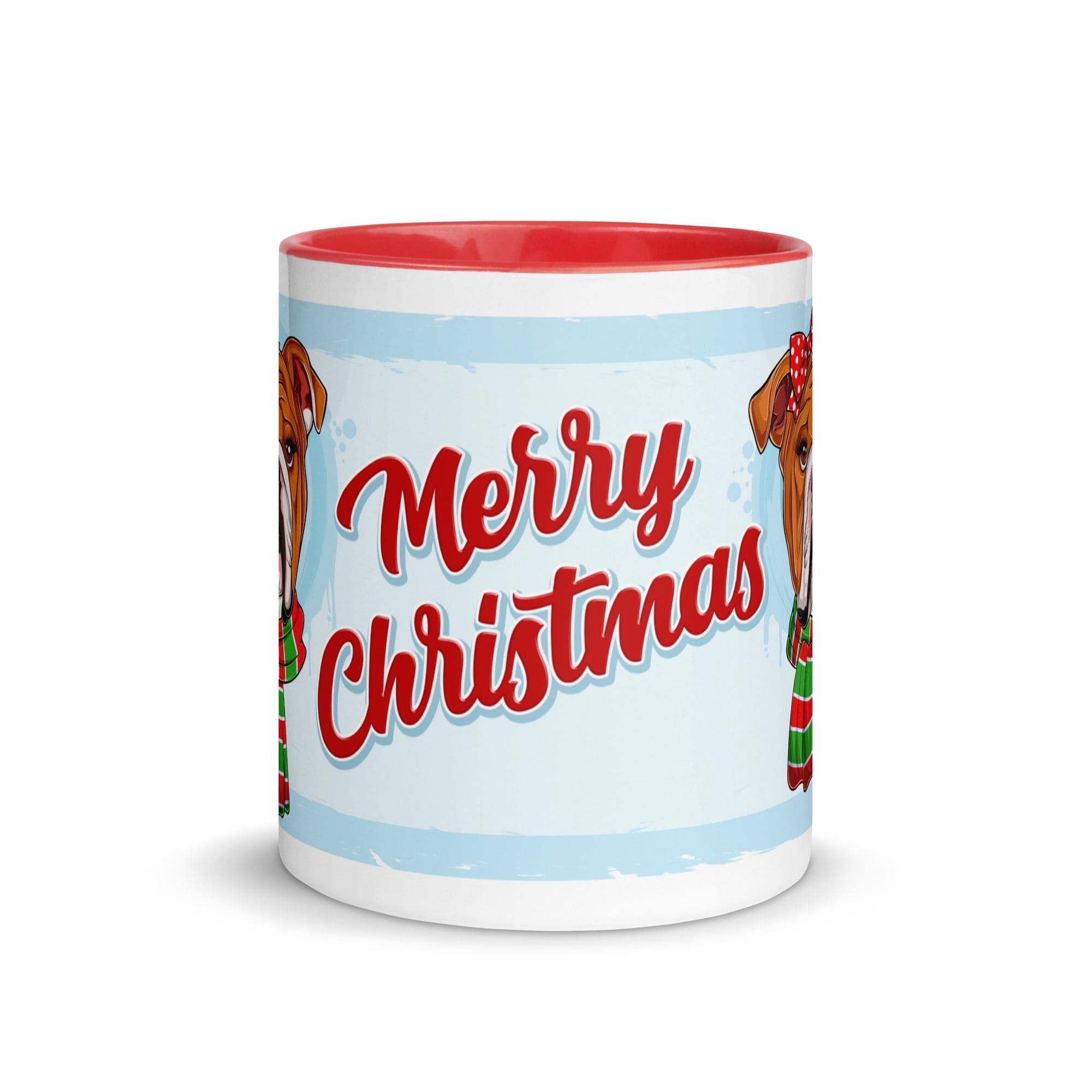 Merry Christmas Mug with Color Inside