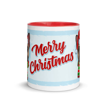 Merry Christmas Mug with Color Inside