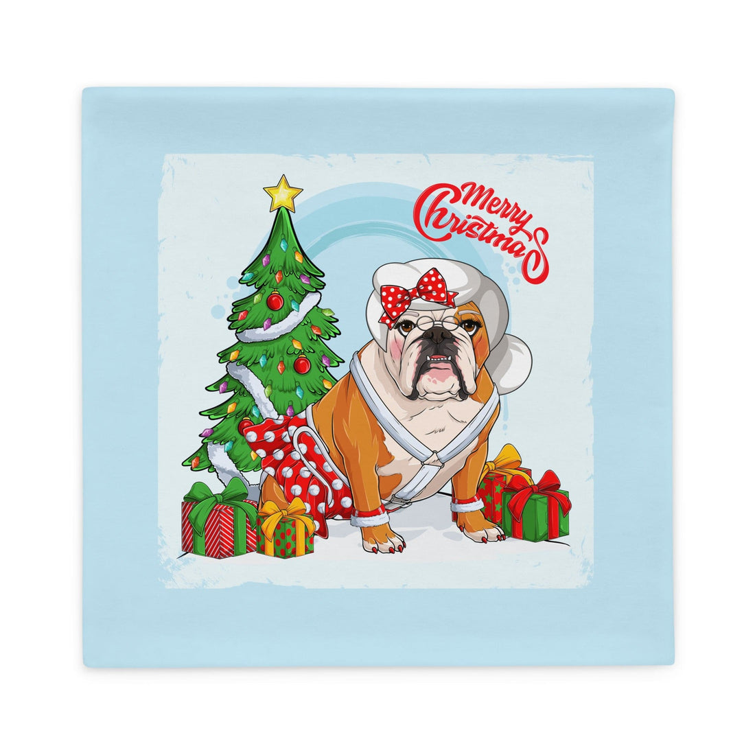 Merry Christmas Pillow Case