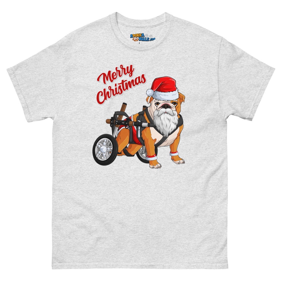 "Merry Christmas" Santa Bulldog Men&