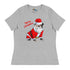 "Merry Christmas" Santa Bulldog Women&