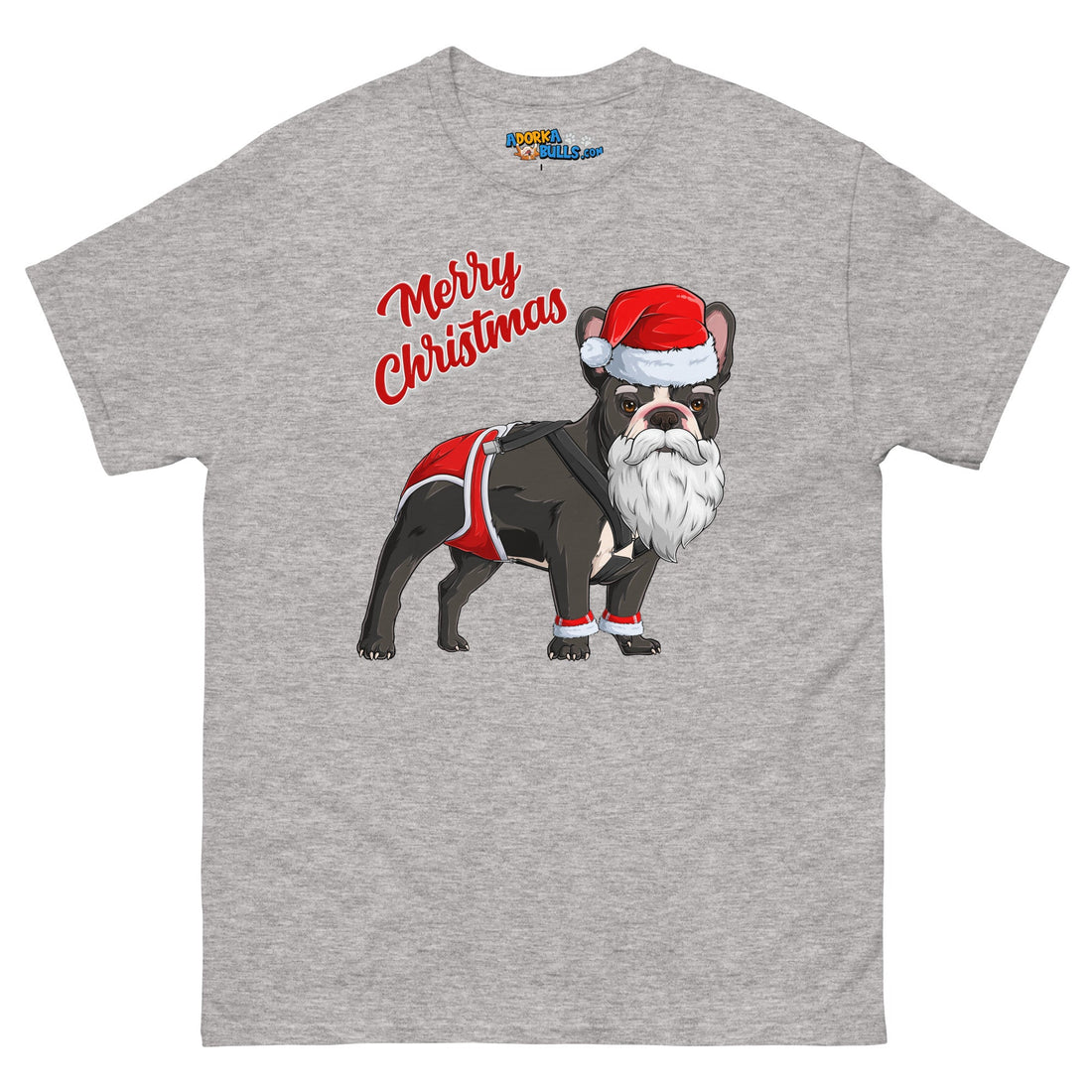 "Merry Christmas" Santa Frenchie Men&