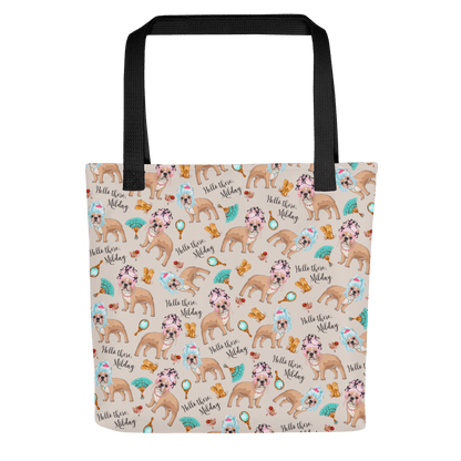 "Milady" French Bulldog Tote Bag