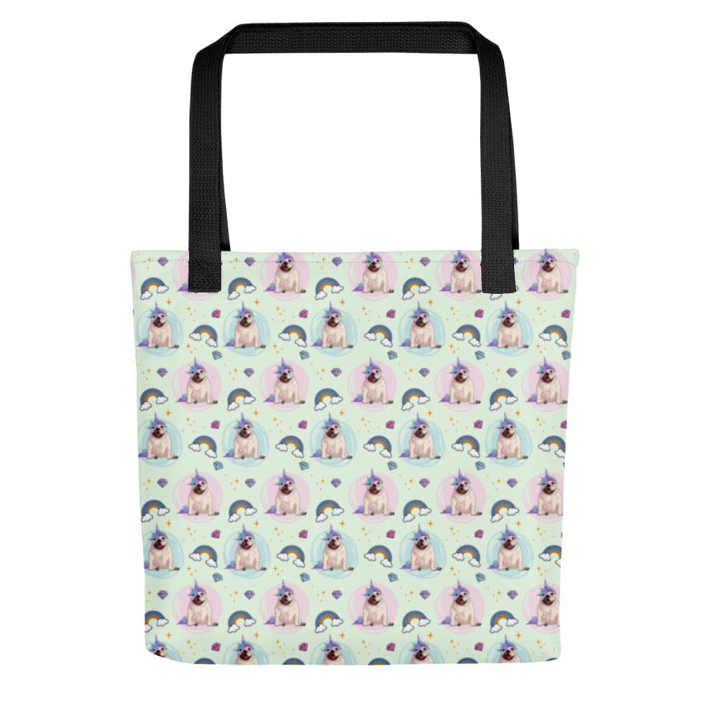 Mint Bullicorn Tote Bag