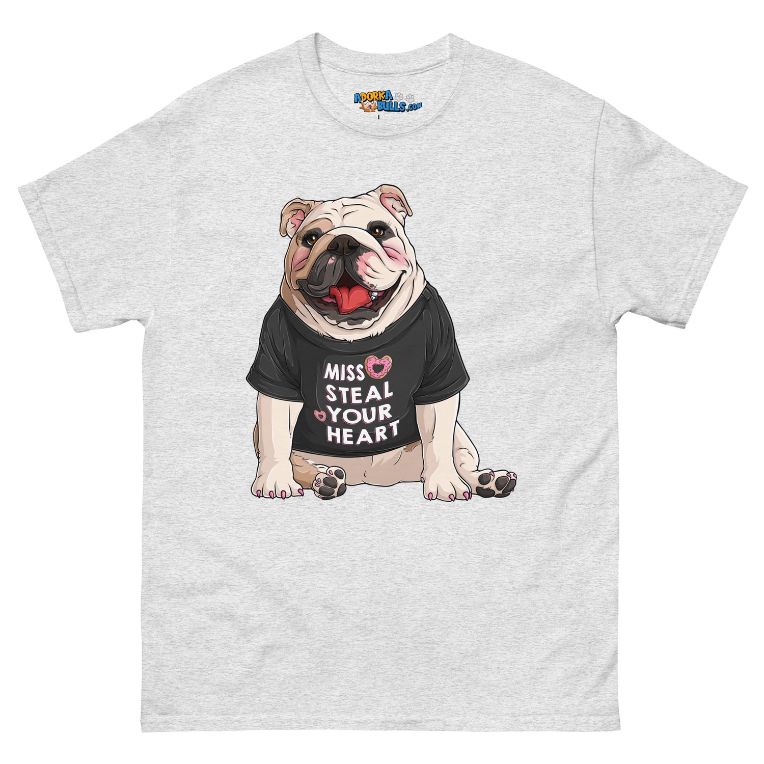 &quot;Miss Steal Your Heart&quot; English Bulldog Men&