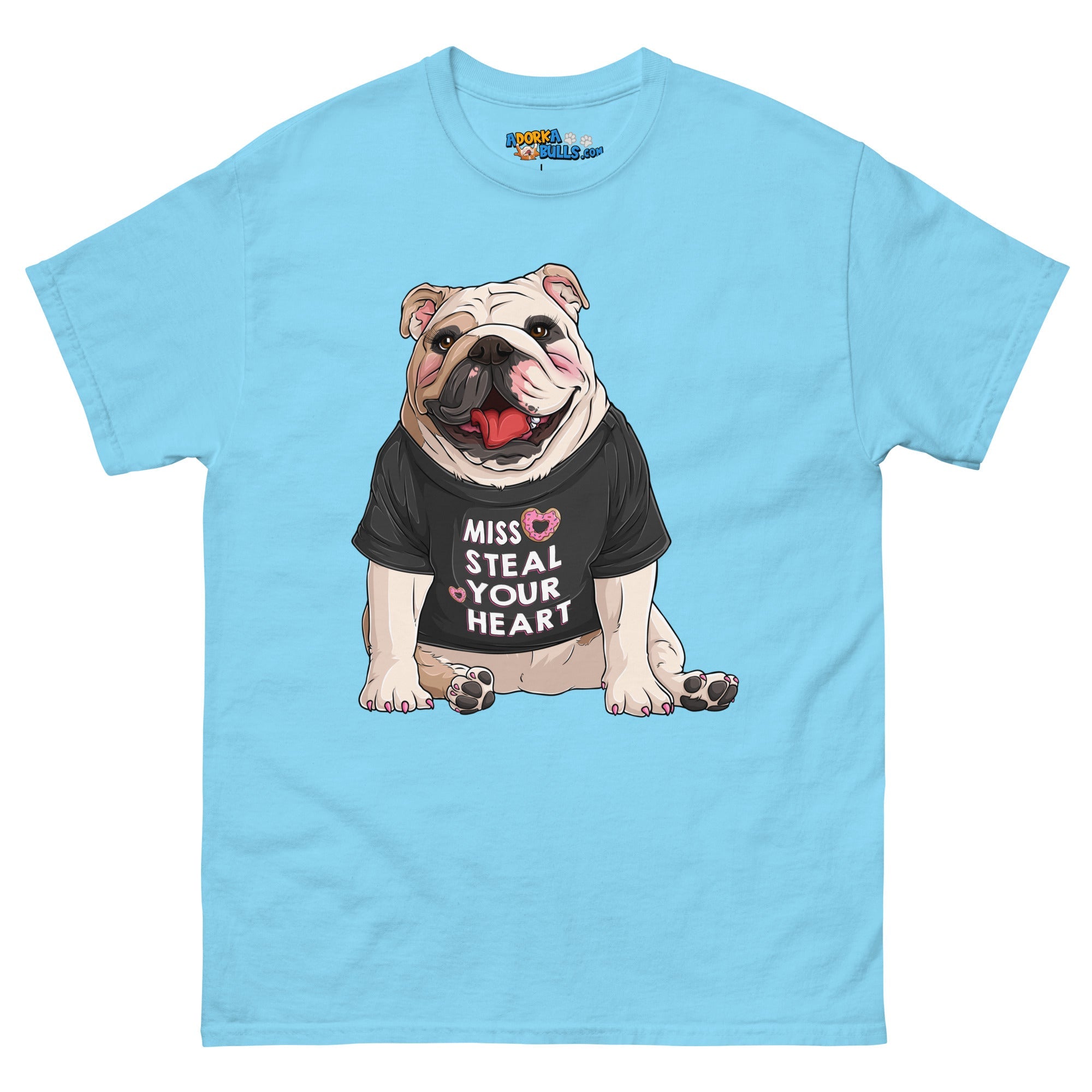 &quot;Miss Steal Your Heart&quot; English Bulldog Men&