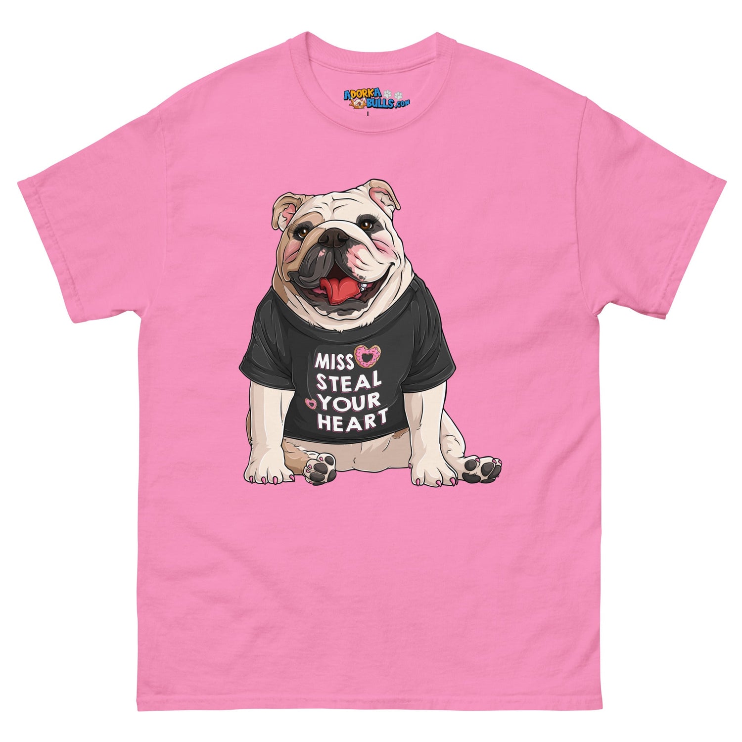 &quot;Miss Steal Your Heart&quot; English Bulldog Men&