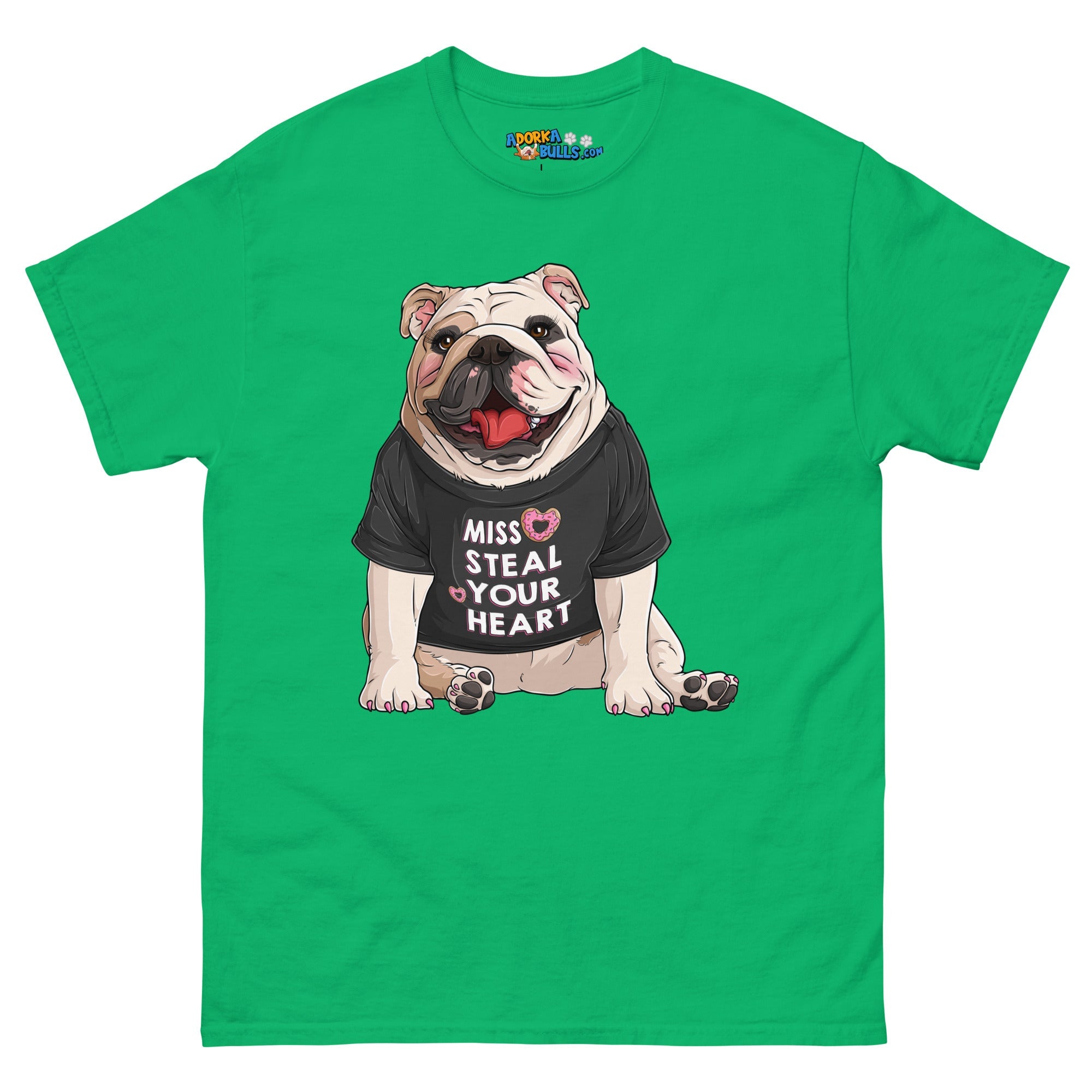 &quot;Miss Steal Your Heart&quot; English Bulldog Men&