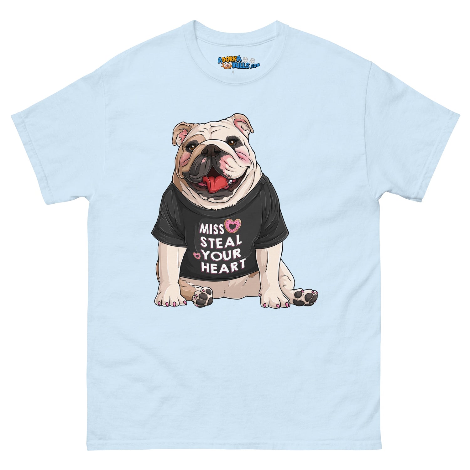 &quot;Miss Steal Your Heart&quot; English Bulldog Men&