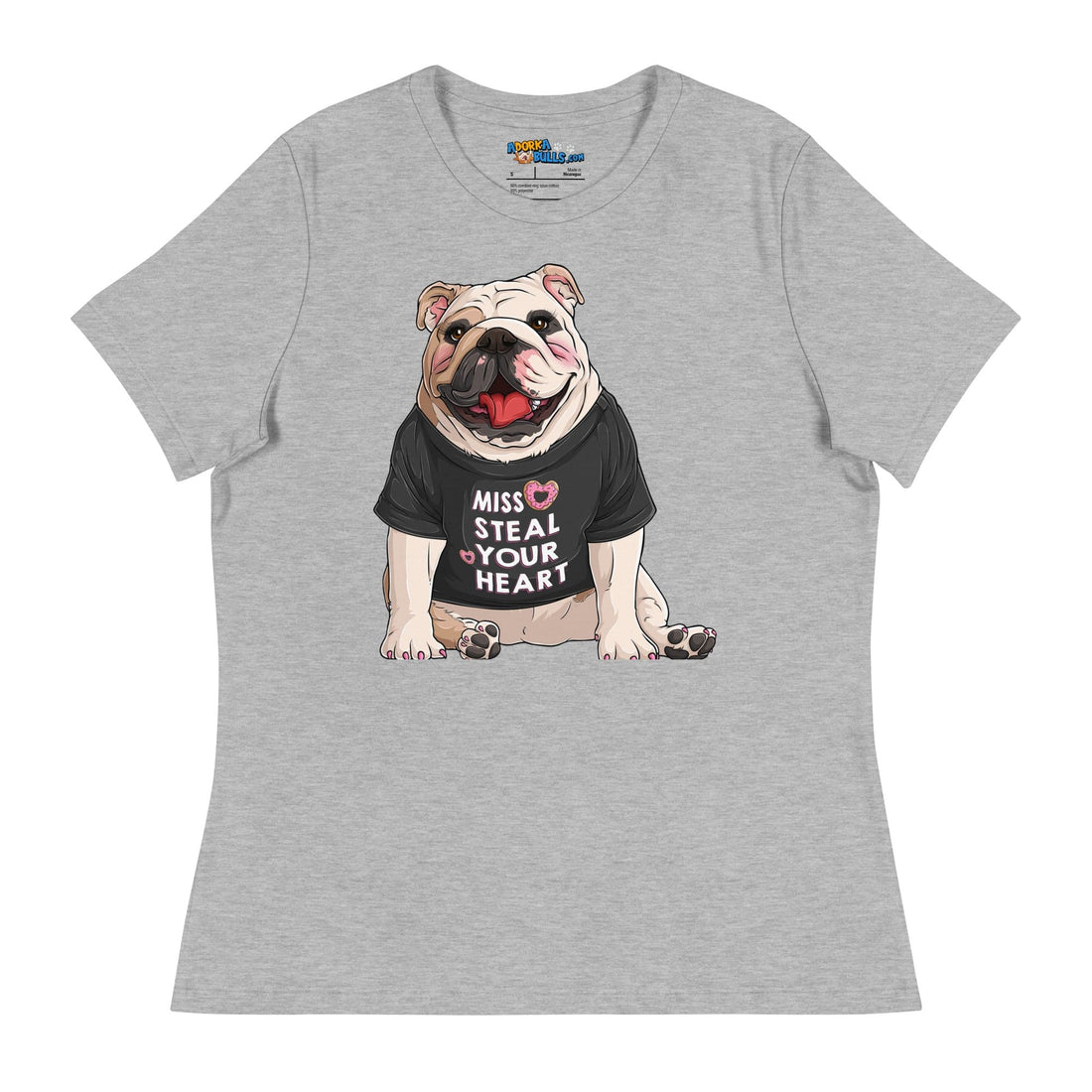 &quot;Miss Steal Your Heart&quot; English Bulldog Women&