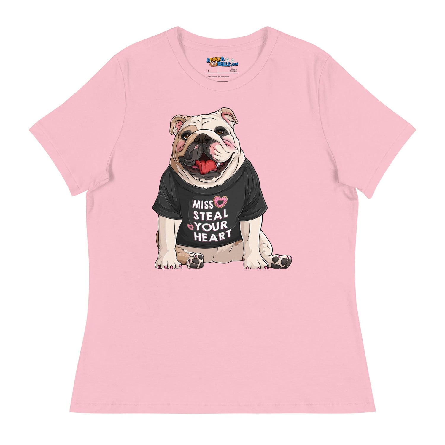 &quot;Miss Steal Your Heart&quot; English Bulldog Women&