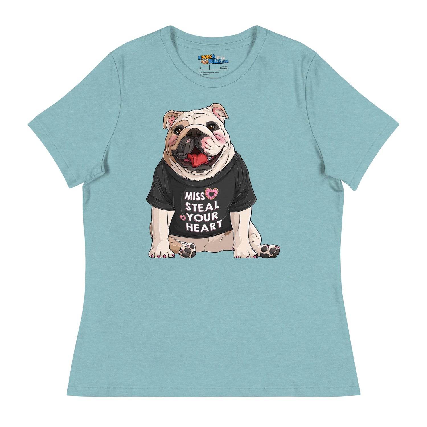 &quot;Miss Steal Your Heart&quot; English Bulldog Women&