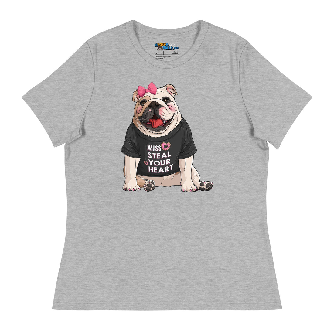 "Miss Steal Your Heart" English Bulldog Women&