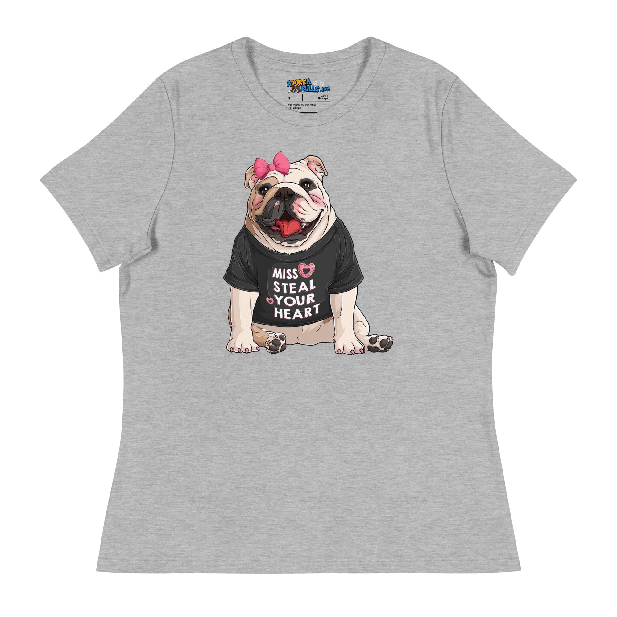"Miss Steal Your Heart" English Bulldog Women&