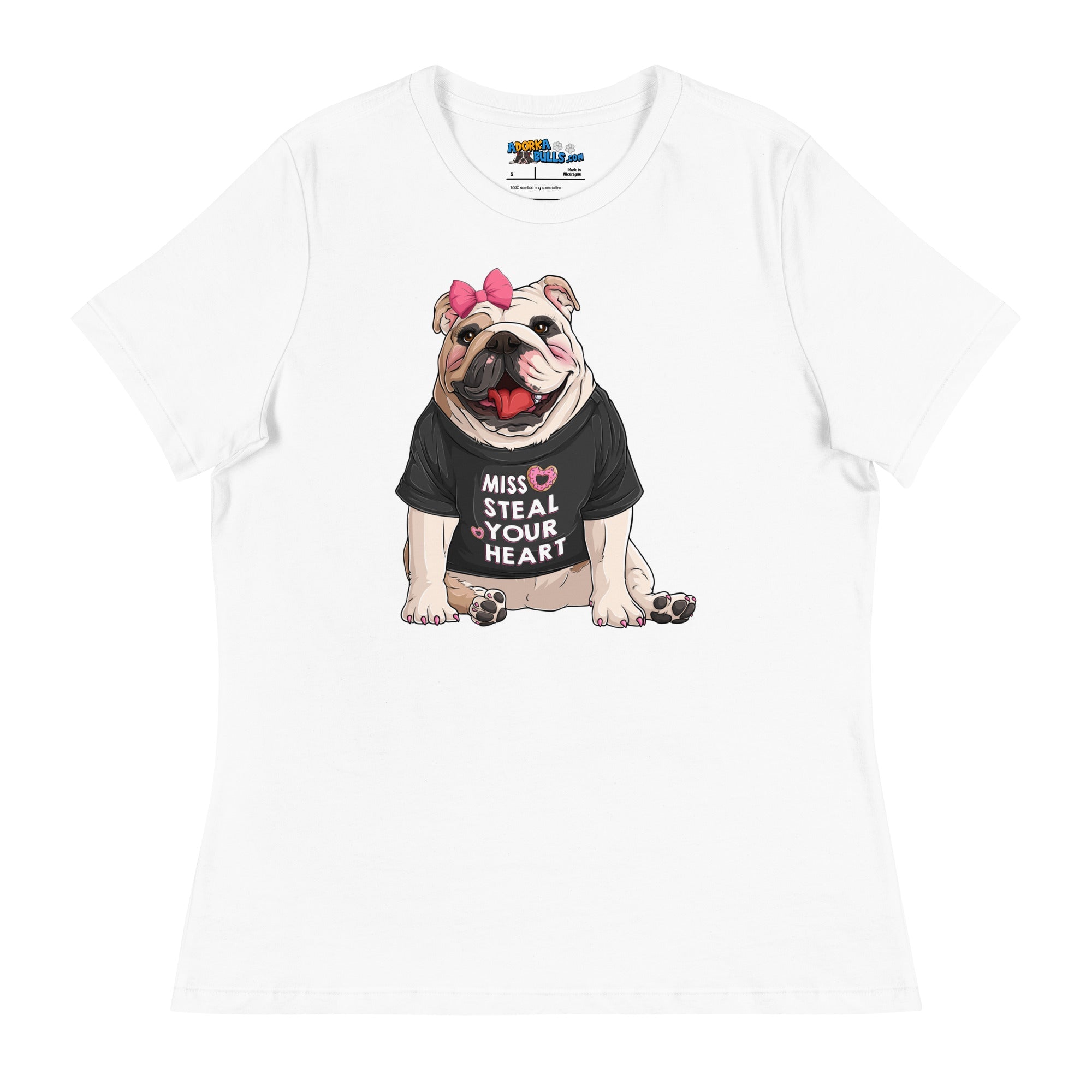 "Miss Steal Your Heart" English Bulldog Women&