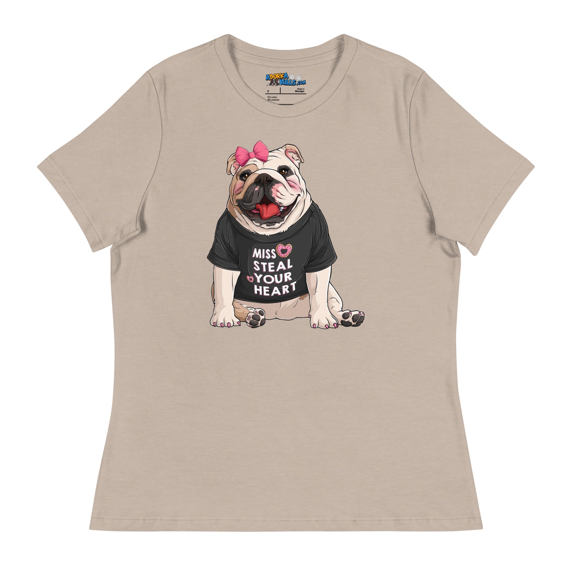 "Miss Steal Your Heart" English Bulldog Women&